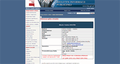Desktop Screenshot of bip.umopatow.pl